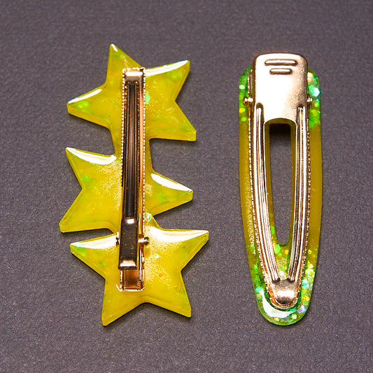 Barrettes Estelle (phosphorescentes)