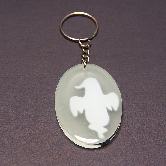 Porte-clé Fantôme BOUUU ! (phosphorescent)