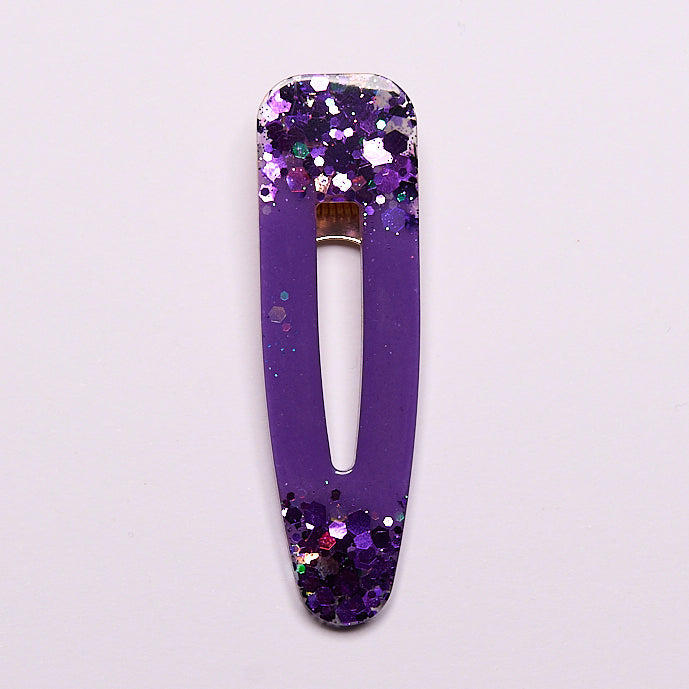 Barrettes Violette (phosphorescentes)