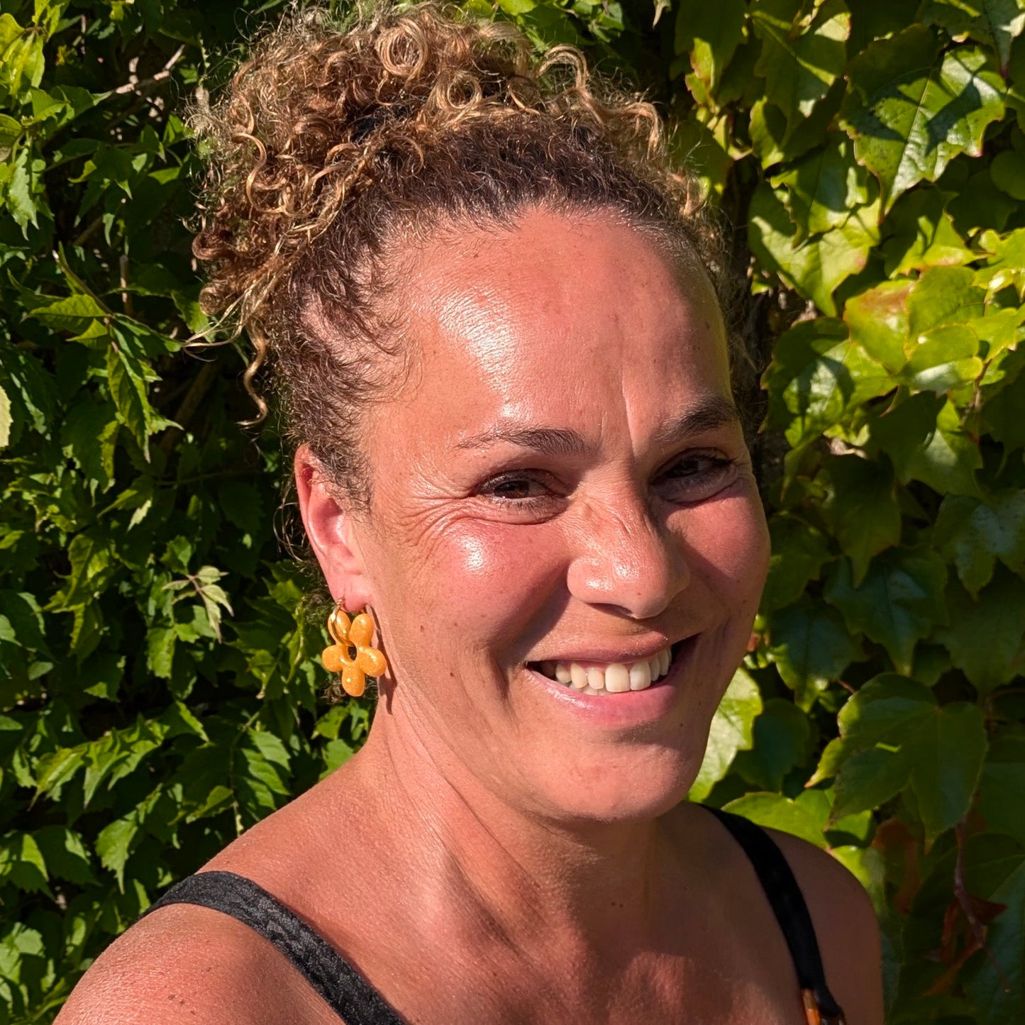 Boucles d'oreilles Flore au cœur de nos jardins colorés