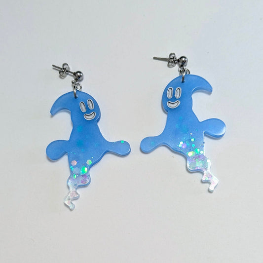 Boucle d'oreilles fantôme Mister BOO (phosphorescent)