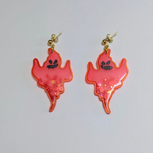 Boucle d'oreilles Teigneux (phosphorescent)