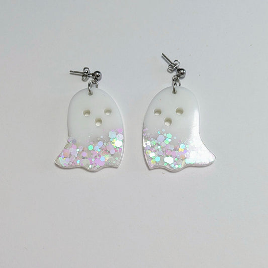 Boucle d'oreilles fantôme Casper (phosphorescent)