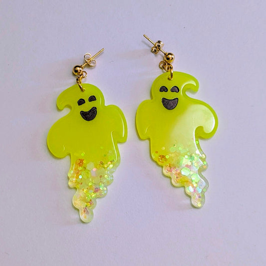 Boucle d'oreilles Hallo (phosphorescent)