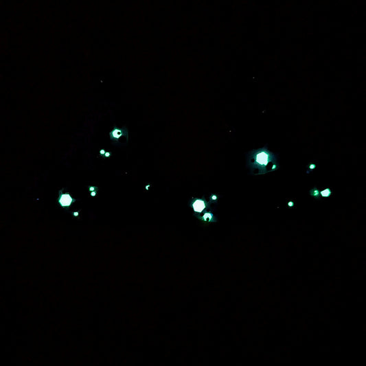 Boucle d'oreille interchangeables chapeau magique (phosphorescent)