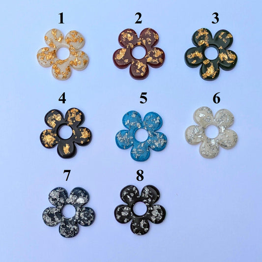 Boucles d'oreilles interchangeables Hazel au cœur de nos jardin d'hiver