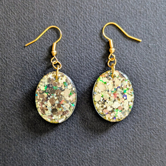 Boucles d'oreilles Ovaline (phosphorescentes)