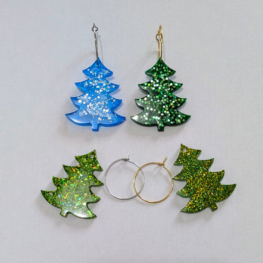 Boucles d'oreilles interchangeables mon beau sapin
