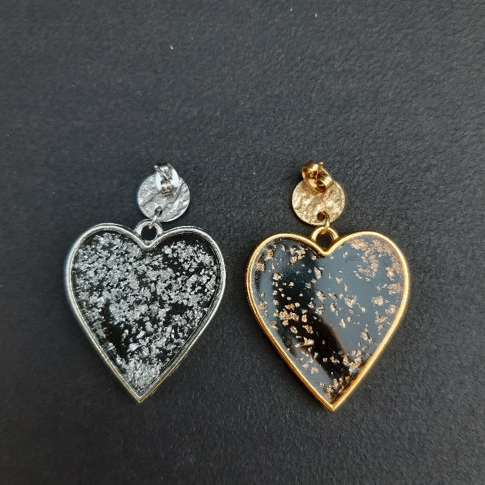 Boucle d'oreilles cœur Love