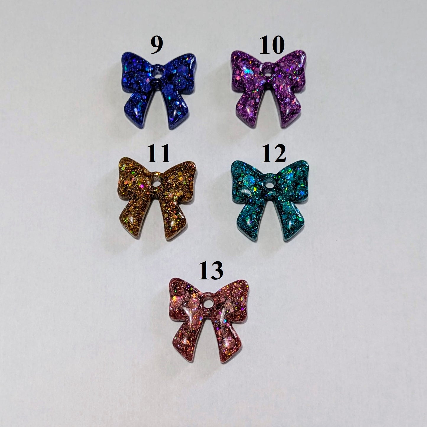 Paires de pampilles interchangeables Nœuds rubans cadeaux