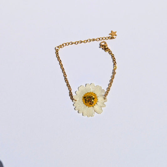 🌼 Les Bracelets en Résine et Fleurs Séchées