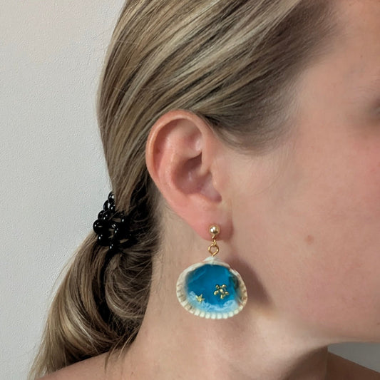 🌊 Mes boucles d'oreilles au cœur de l'océan