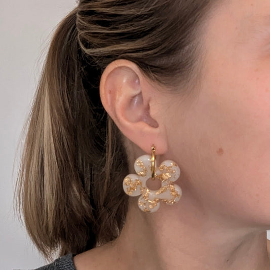 Les boucles d'oreilles interchangeables