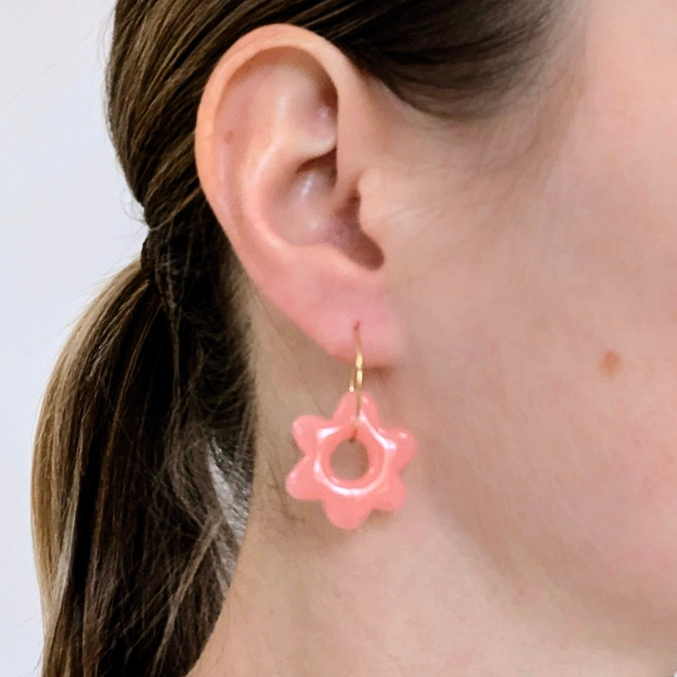 Boucles d'oreilles interchangeables Fleurette Douceur