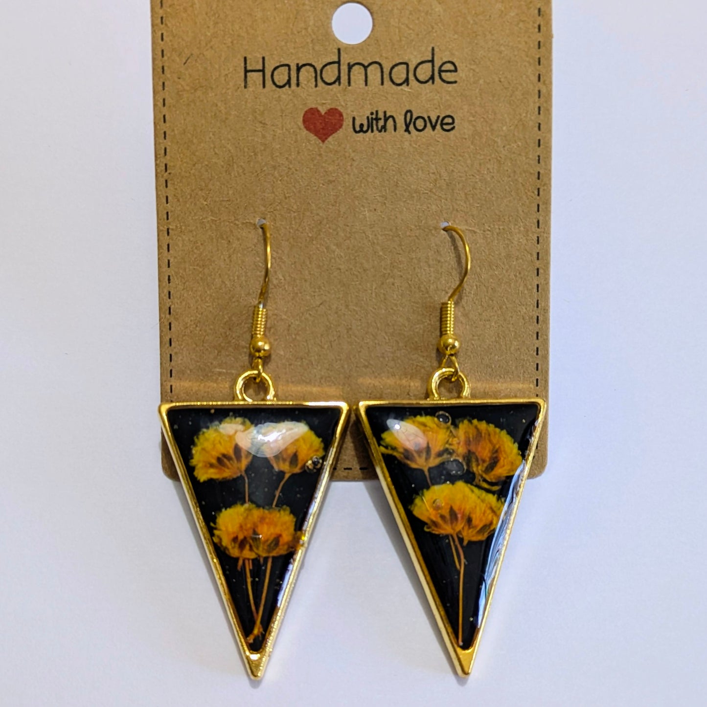 Boucle d'oreilles un air d'automne