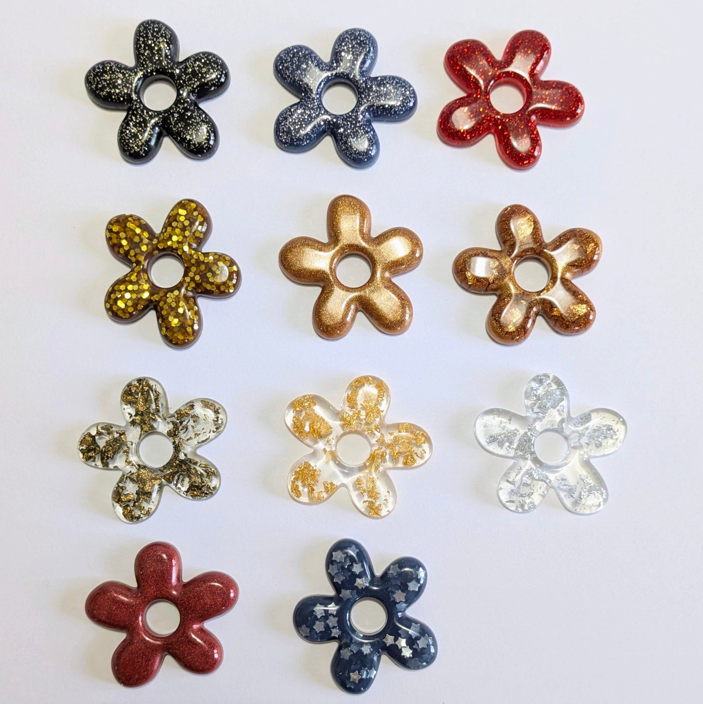 Paires de pampilles interchangeables Flore diverses saisons