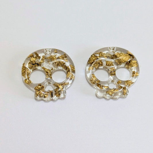 Paires de pampilles interchangeables minis têtes de mort